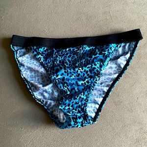 Men’s Leopard Print String Bikini Briefs
